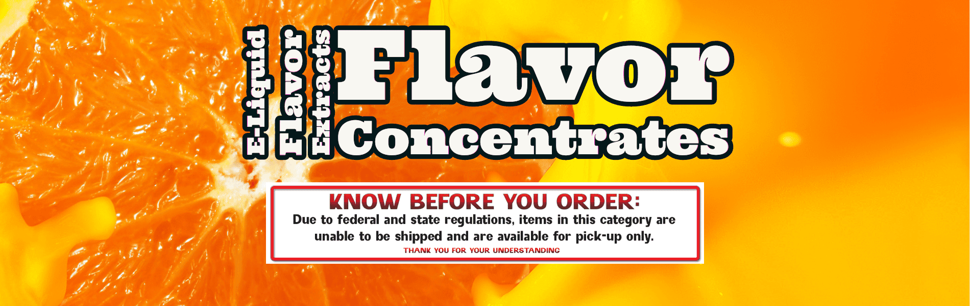 Flavor Concentrates Flavor Concentrates