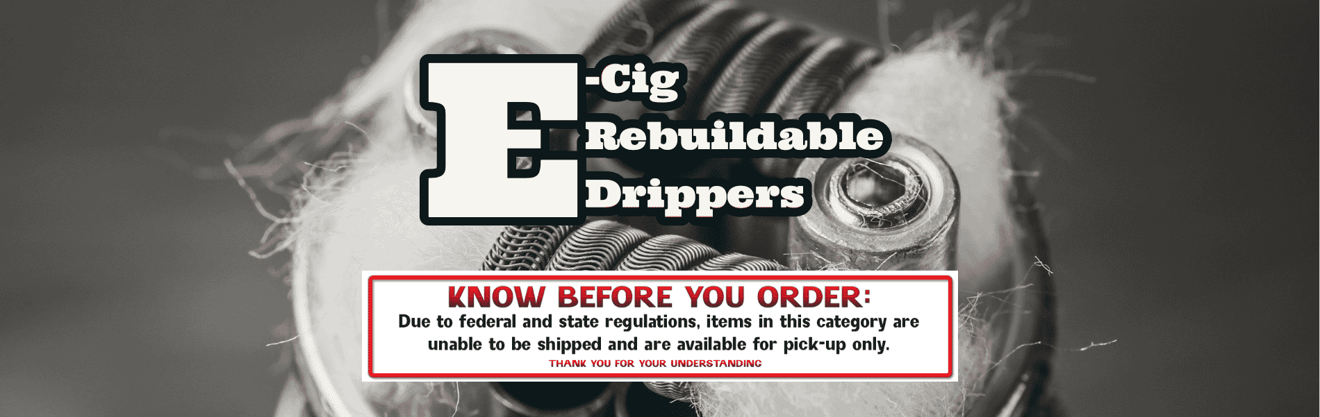 RDA's | Rebuildable Drippers RDA's | Rebuildable Drippers