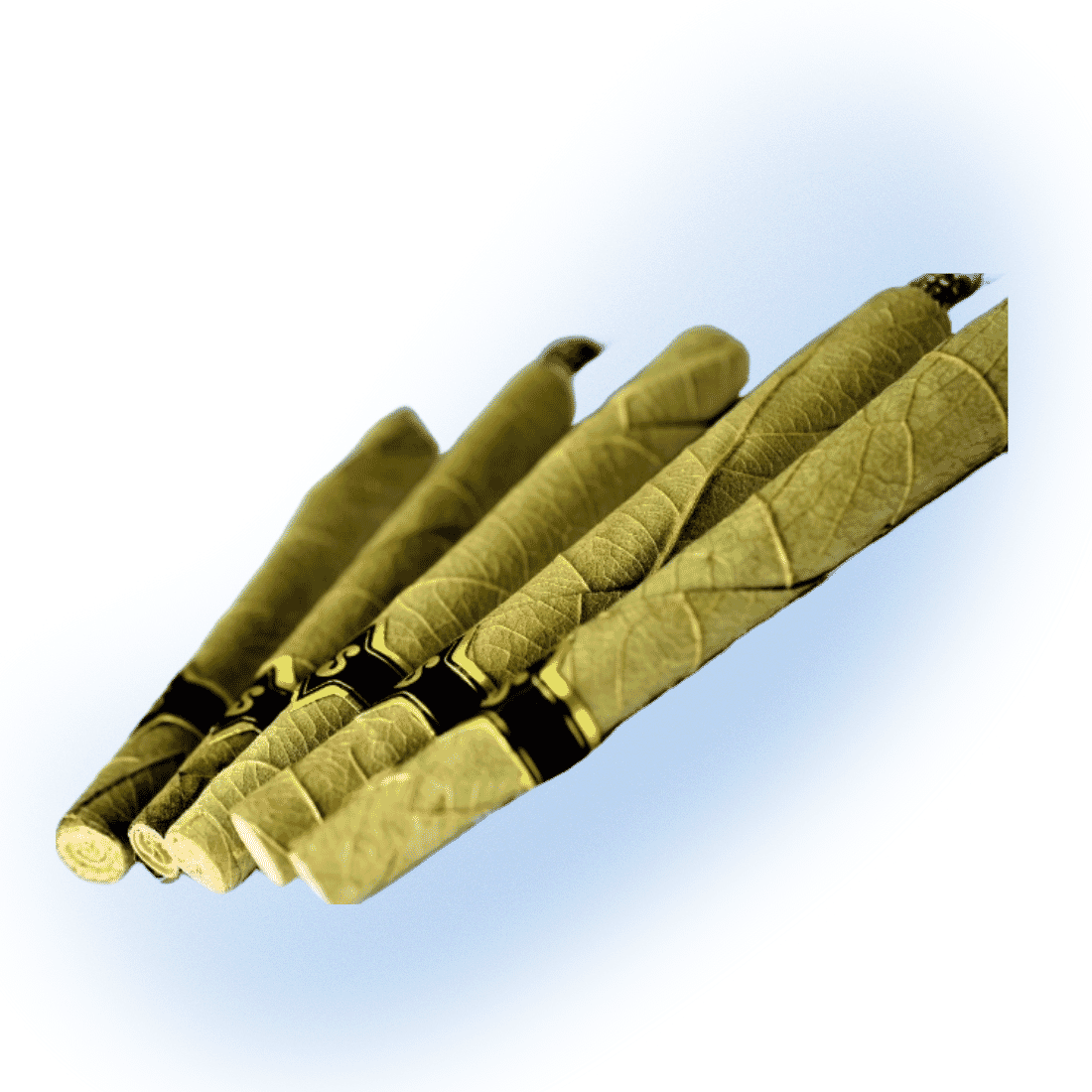 1 Gram All-Natural Palm Leaf Wrap Close Up
