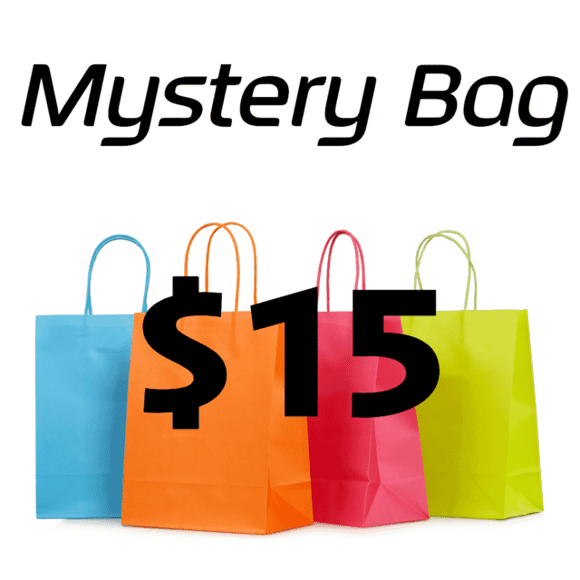 Assorted cannabis-themed items in a mystery grab bag from Upper Limits