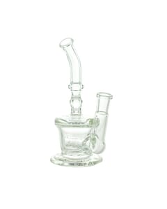 Mini Sippers Glass Rig Pipe | ArtistPipes | Seconds | Clear
