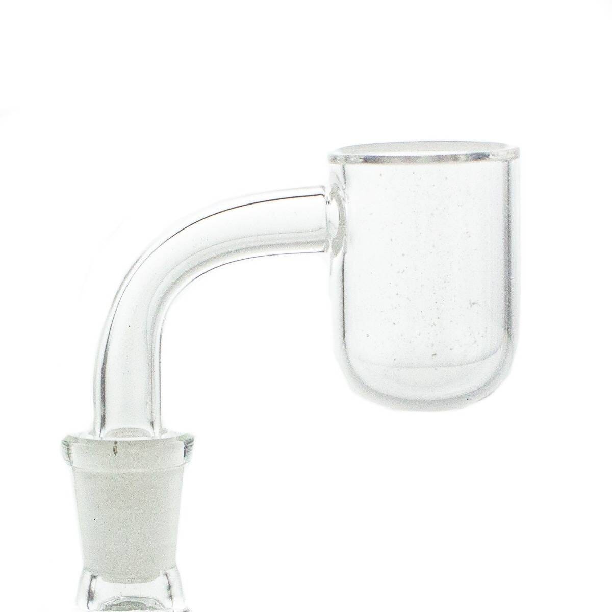 Quartz Banger 10mm Male 90° Round Bottom/Frosted Joint by 217 Glass