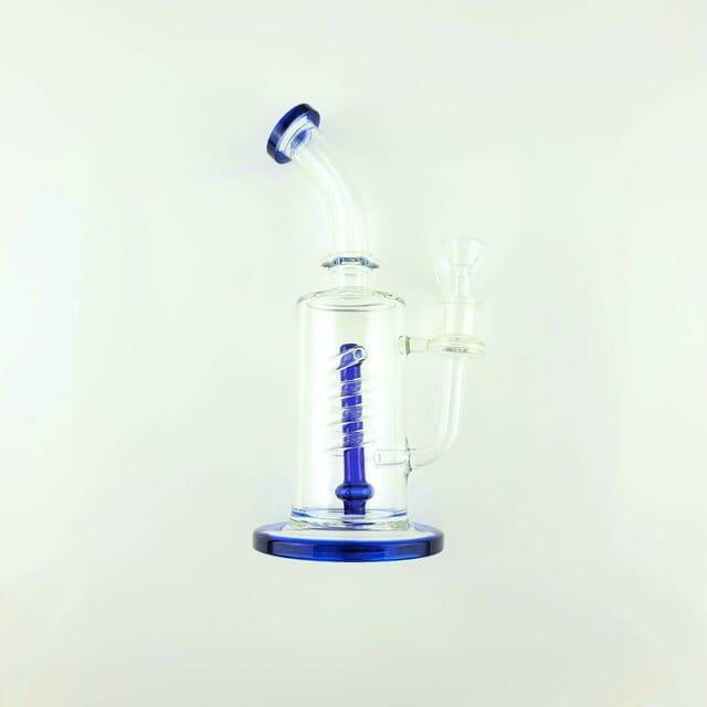10.5in Rising Swirl Banger Hanger by Import (Blue)