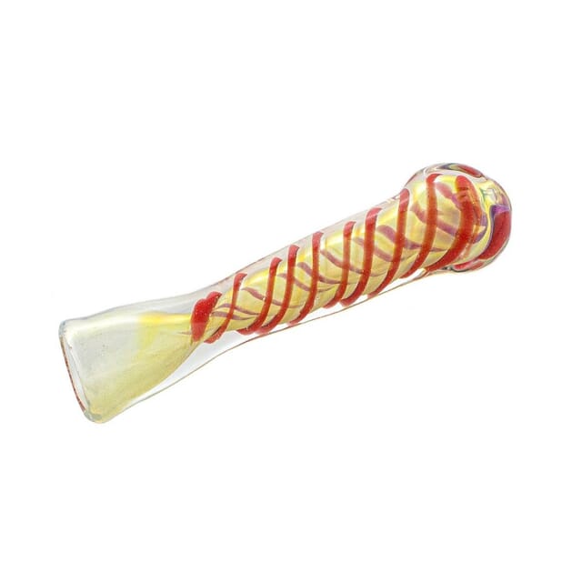 3.25in Fumed Line Work Chillum by Import
