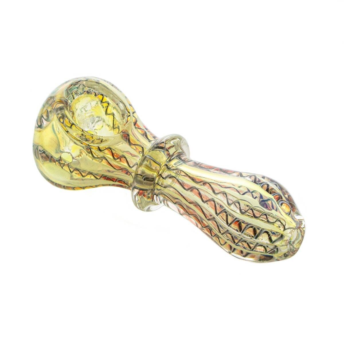 4in Silver Fumed Twisted Rod Spoon by Import