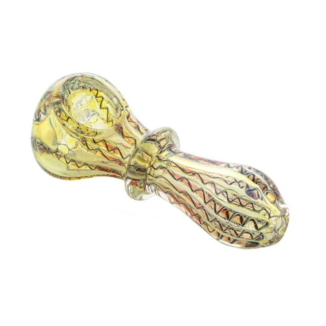 4in Silver Fumed Twisted Rod Spoon by Import