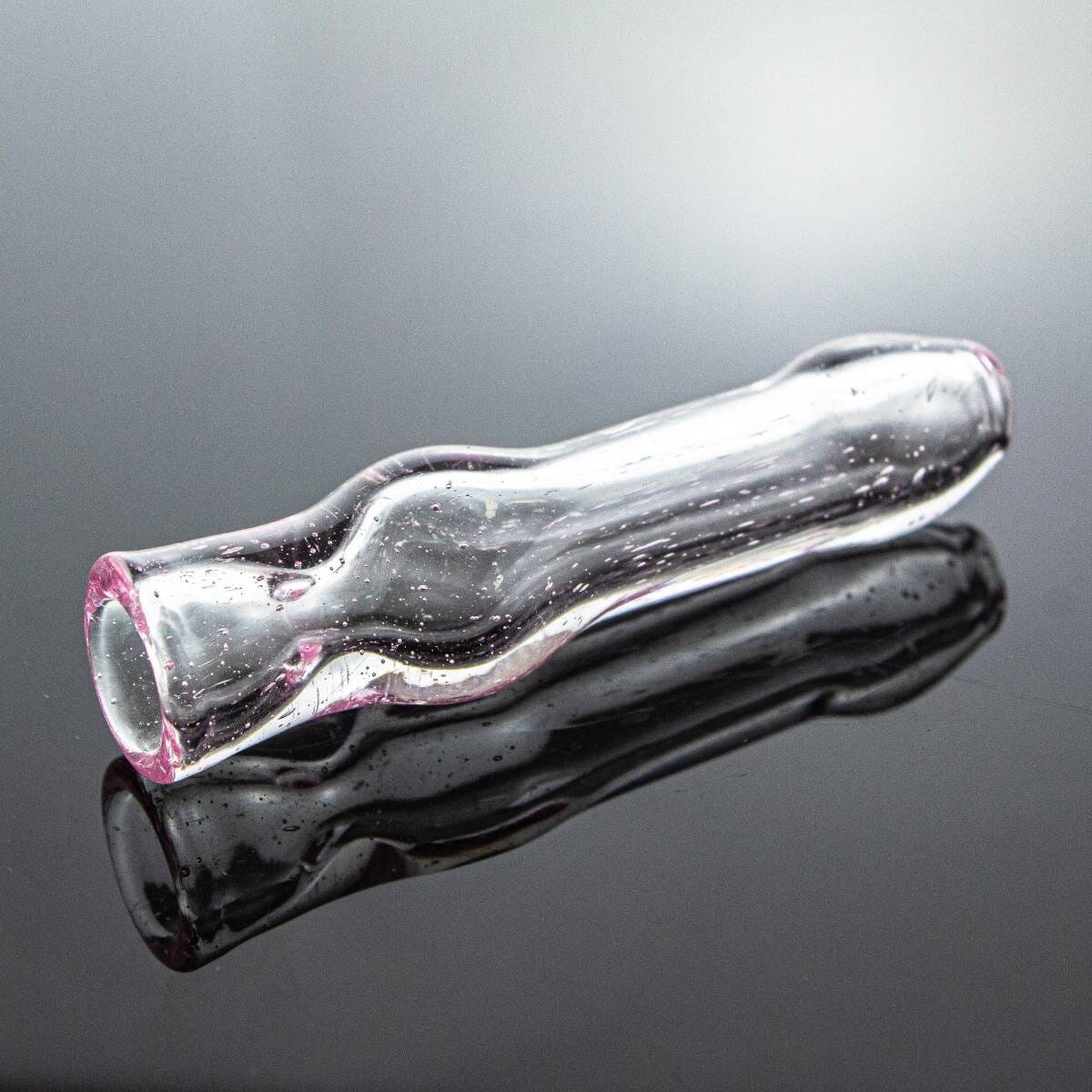 Custom Glass Bat Dichro Pipe By Artist Pipes