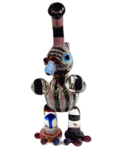 Dichro Ghost Glass Munny Rig by Artist Pipes