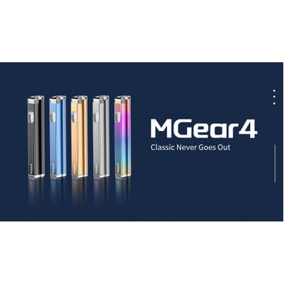 Doteco MGear4 Vaporizer Battery | Durable, Adjustable, 500mAh Doteco MGear4 Vaporizer Battery | Durable, Adjustable, 500mAh