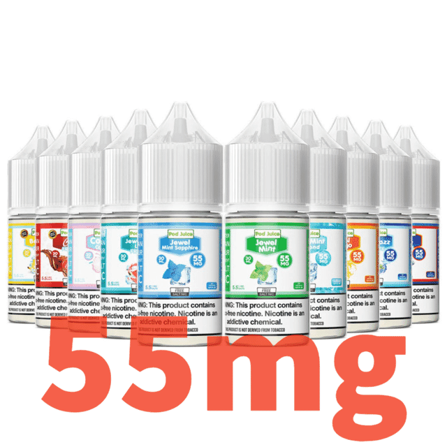 55mg Salt Nic Juice by Pod Juice