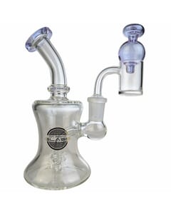 5.5in Color Rim Mini Rig Set by On Point (Purple)