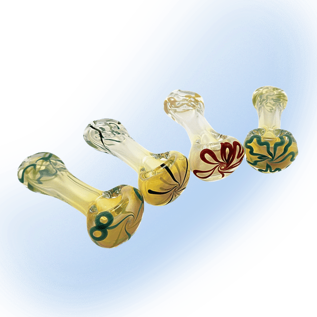 I/O Fumie Color Squiggle Spoon 4" | TKO Glass