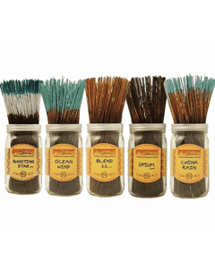 7-inch Traditional Incense Sticks by Wild Berry in various scents