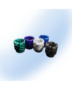 810 Epoxy Resin Wide Bore Drip Tips | Long Style
