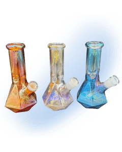 8 Inch Metallic Diamond Base Glass Beaker Pipe - Upper Limits