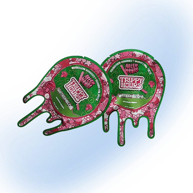 After Hours Mushroom Gummies 10 Pack - Watermelon - Front Packaging