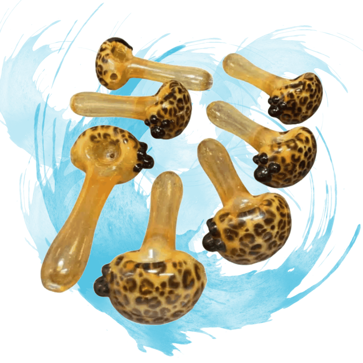 Animal Print Spoon by Ohio Valley Glass