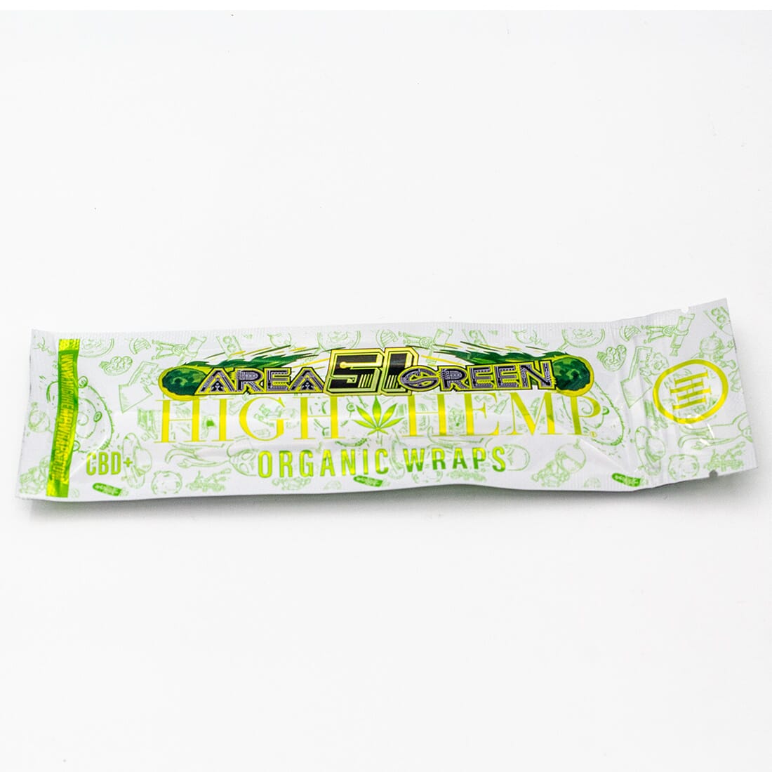 High Hemp Wraps-Area 51 Green