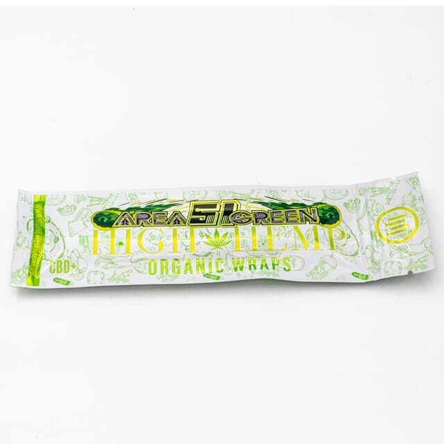 High Hemp Wraps-Area 51 Green