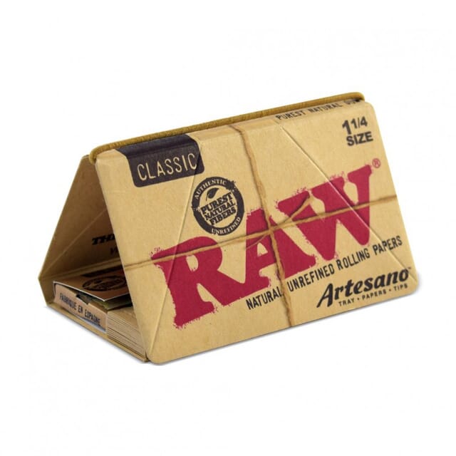 RAW Organic Artesano 1 1/4 Papers w/Tips
