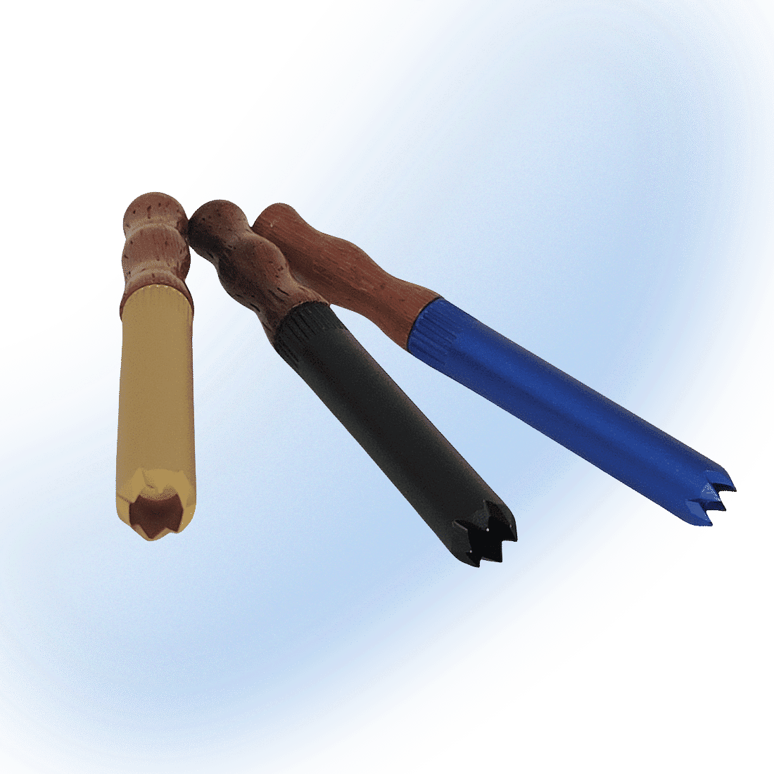 The Digger Tobacco Taster – Aluminum Bat w/Wood Mouthpiece Assorted Colors