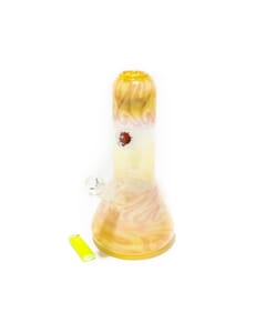 Chubby Tube 24k Gold Fumed by Blowfish Glassworks - At Upper Limits