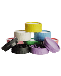2 Piece Fully Degradable Herb Grinder | 55mm | Assorted Colors