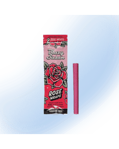 Blazy Susan Rose Petal Blunt Wraps, infused with natural rose extracts for an elegant smoking experience.