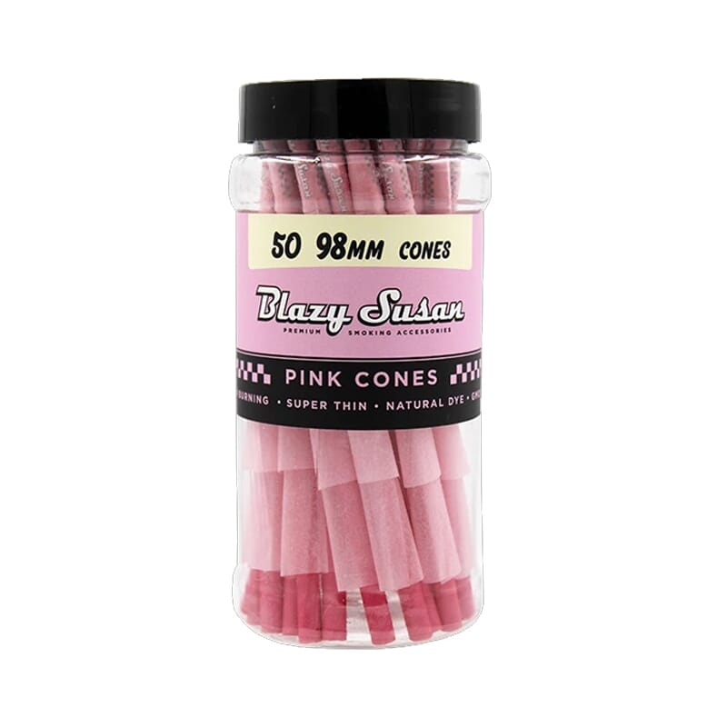 Blazy Susan Cones Size 1 1/4 6pk Pink Rolling Cones Available at