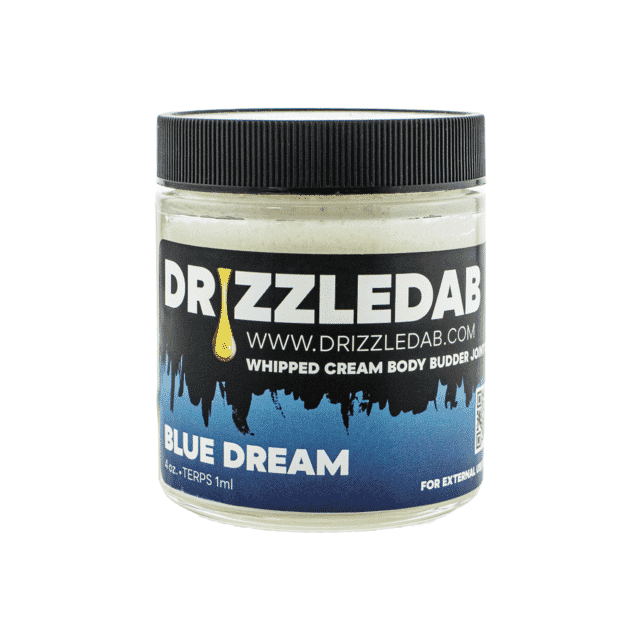 DrizzleDab CBD Body Pain Cream | upperlimitsinc.com | Blue Dream