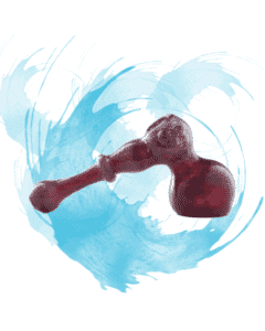 Glass Bubbler by Import