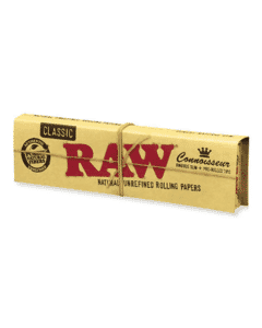 Raw Organic Connoisseur Rolling Papers with Tips | King Size