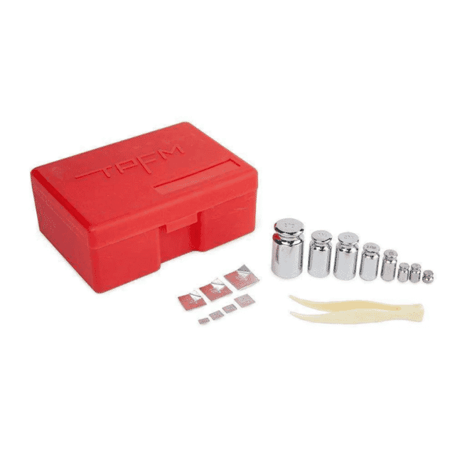 OIML Class M2 Weight Calibration Kit in Compact Case
