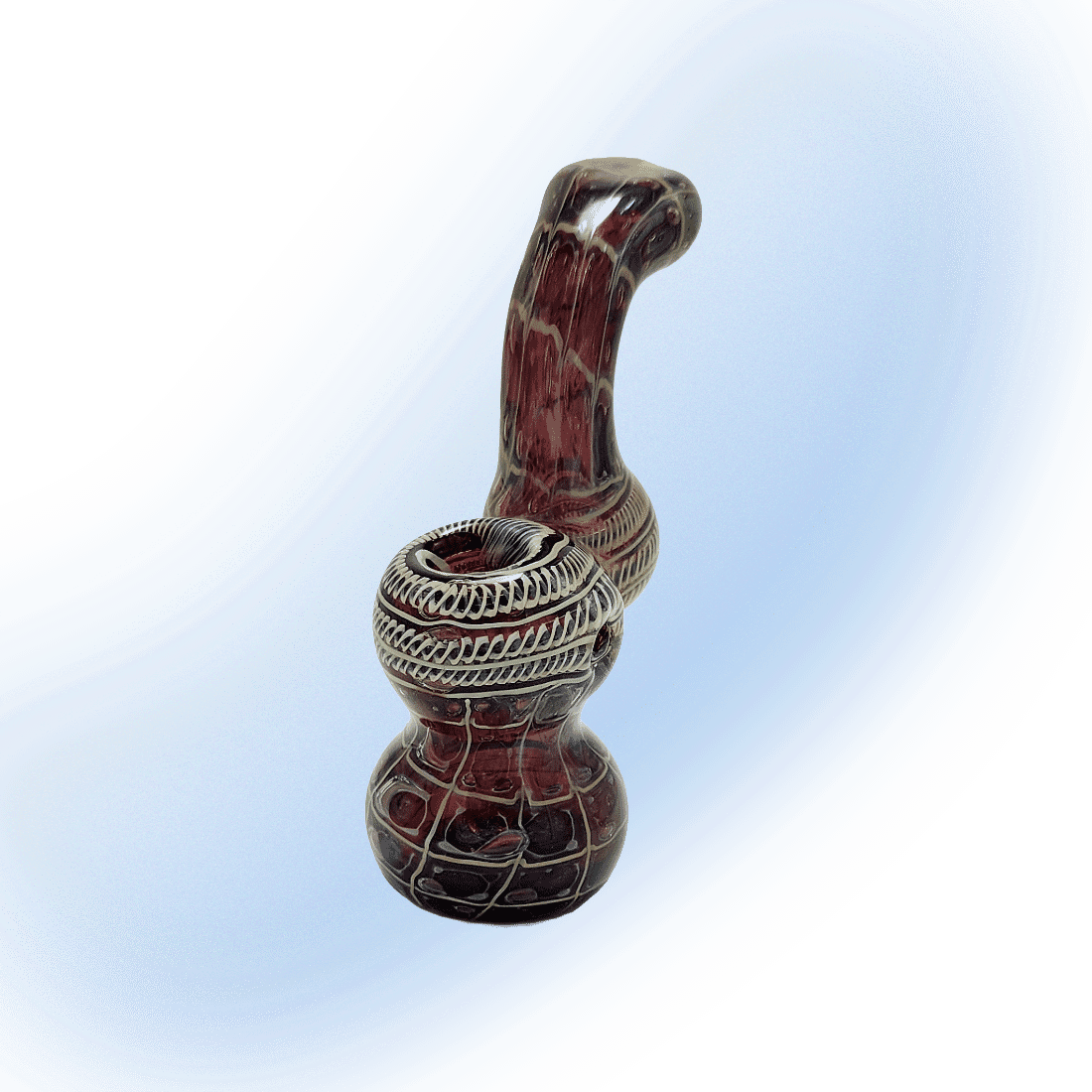Thick Glass Fumed Bubbler