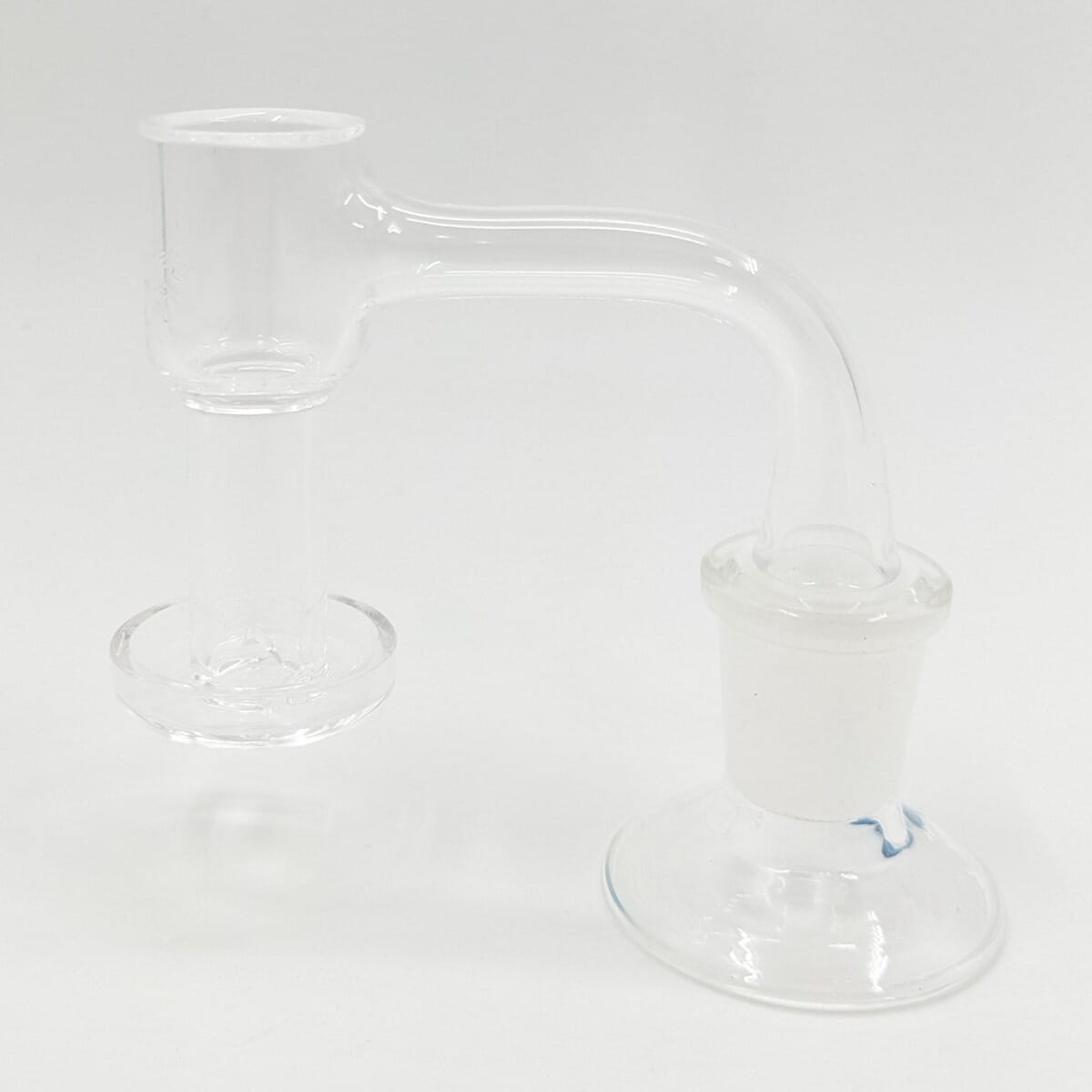 Campfire Quartz XL Barrel Slurper Style Banger by Ruby Pearl Co