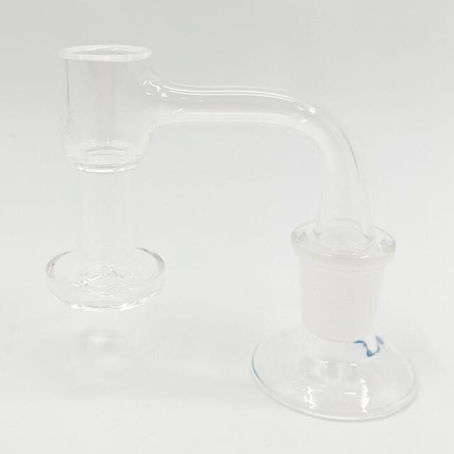 Campfire Quartz XL Barrel Slurper Style Banger by Ruby Pearl Co