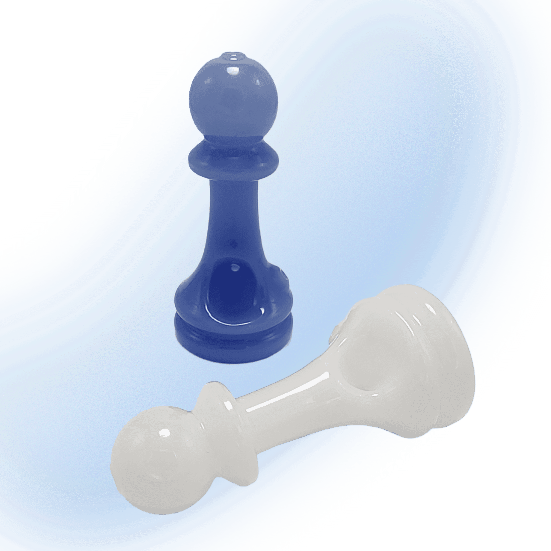 Black Sheep Stand Up Chess Piece Color Spoons | 4.5" Assorted