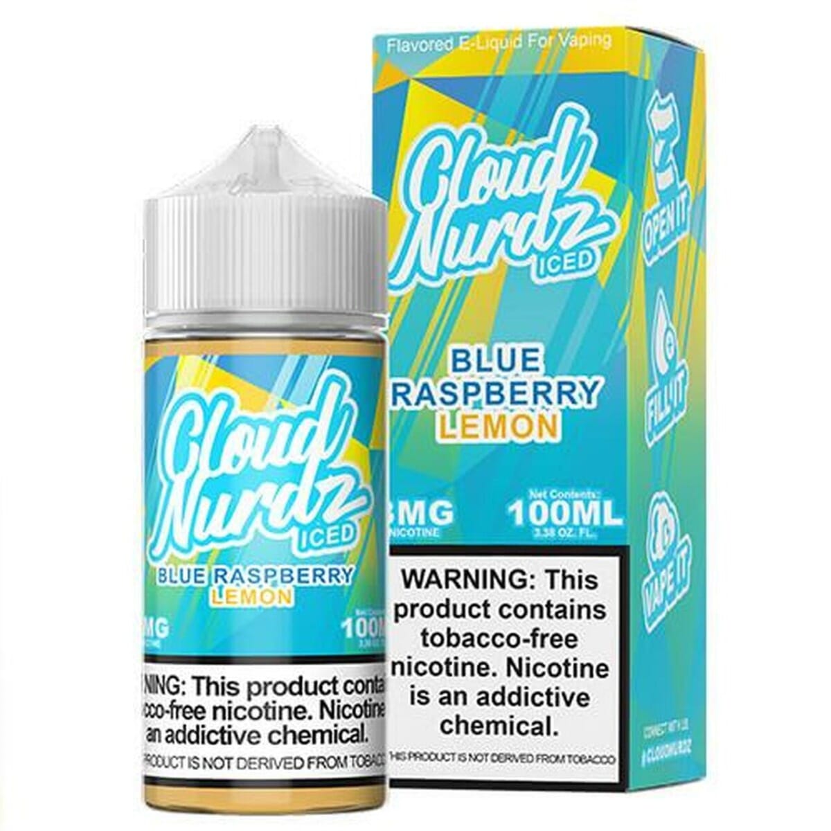 Blue Raspberry Lemon Iced by Cloud Nurdz