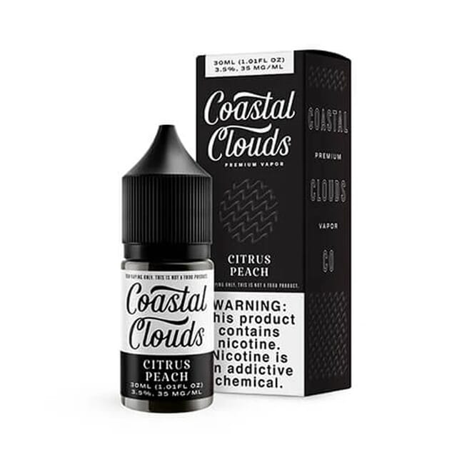 Citrus Peach Salt by Coastal Clouds (35mg)