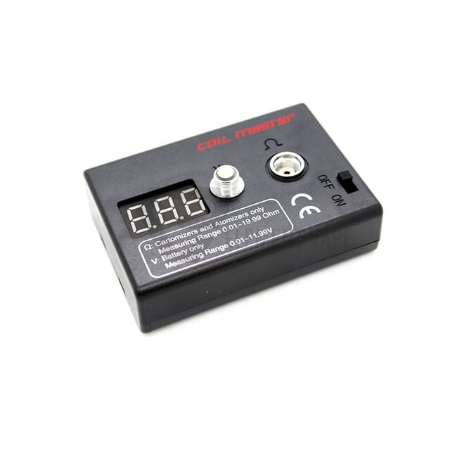 CoilMaster Digital Ohm Meter and Volt Meter