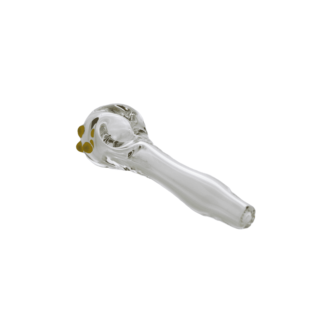 Clear Color Dot Glass Spoon by ArtistPipes