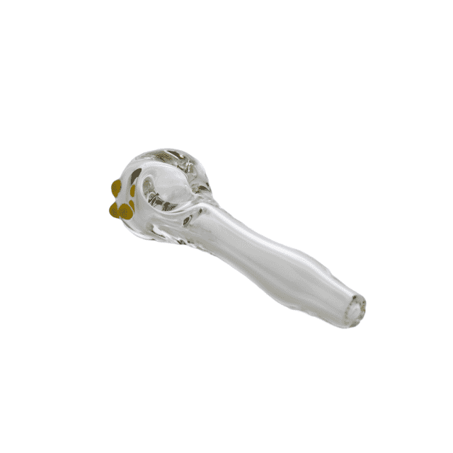 Clear Color Dot Glass Spoon by ArtistPipes