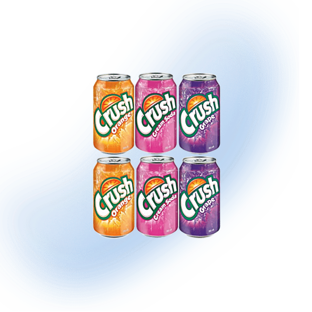 Crush Soda | 12oz Can | Choose Your Flavors