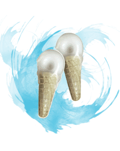 Ice Cream Waffle Cone by Crush Glass