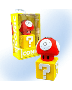 Iconic Mushroom Power 480mAh vape battery with adjustable settings and LED indicator, available in multiple colors