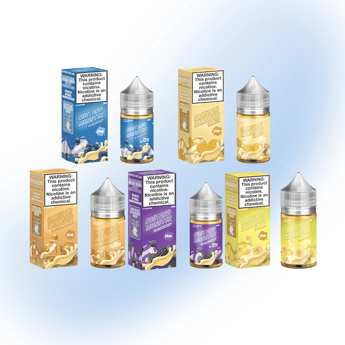Custard Monster Salt Nic E Liquids
