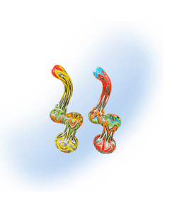 beautiful bright lines inside out bubbler