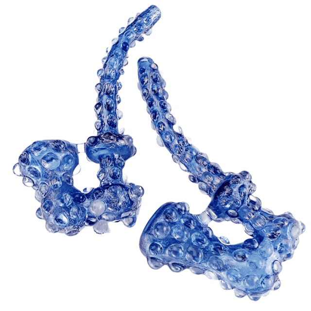DIchro Dot Glass Sherlock Pipe by ArtistPipes