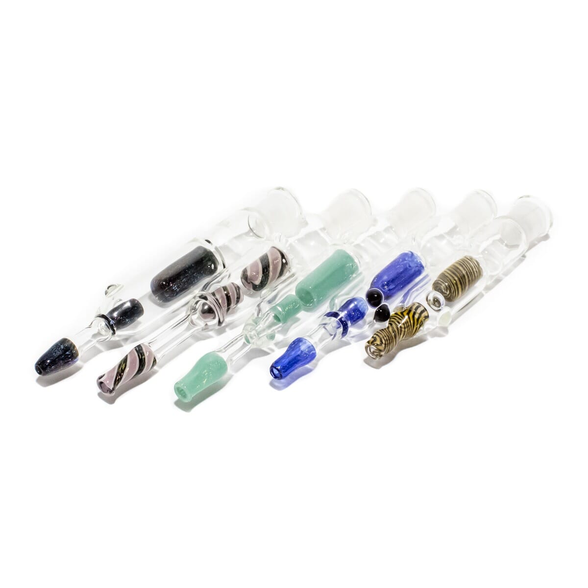 Dichro Glass Dab Collector by Artist Pipes