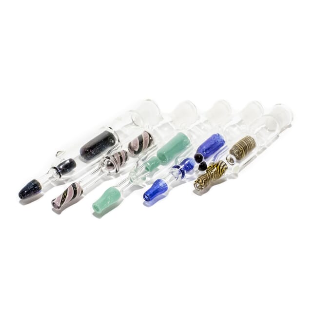 Dichro Glass Dab Collector by Artist Pipes